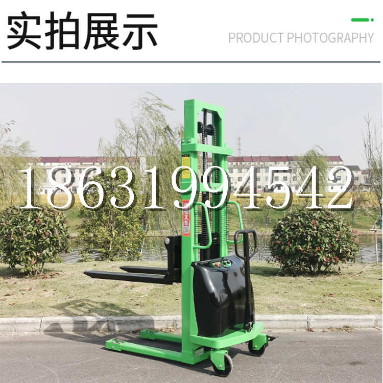 虎尾镇电动叉车堆高车液压铲车电瓶1吨2吨站驾步行式小型全自动叉车